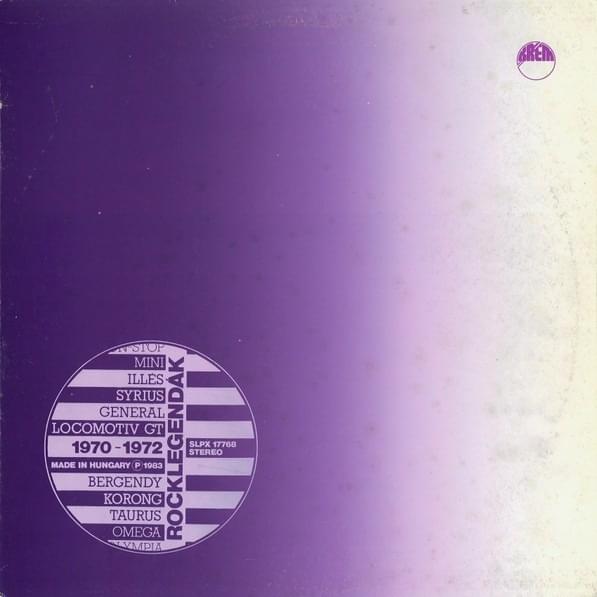 Album cover art for "Arcok és szemek" by Olympia (HUN)