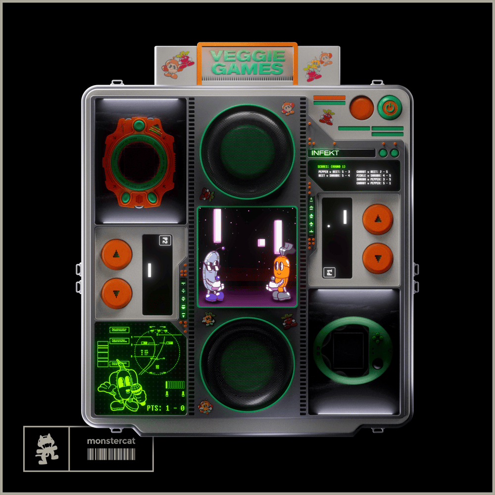 Cover image for VEGGIE GAMES