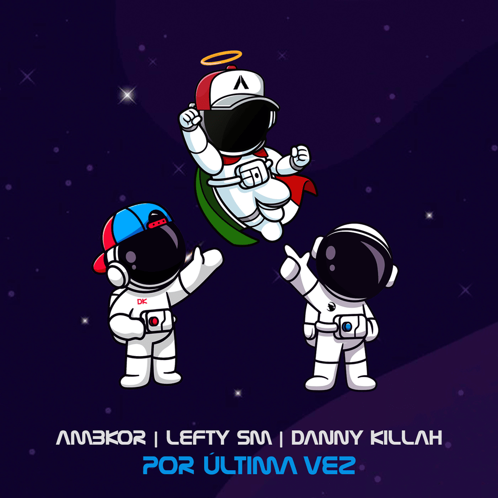 Album cover art for "Por última vez" by AMBKOR