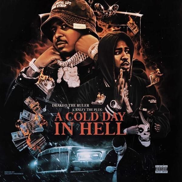 Album cover art for "Cold Day In Hell" by Drakeo the Ruler