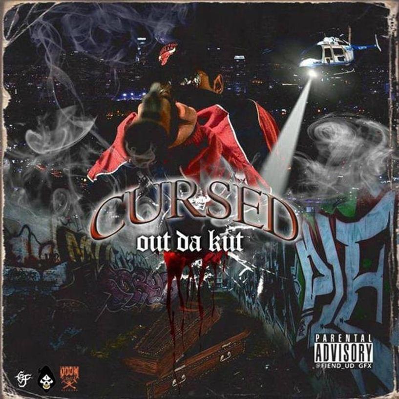 Album cover art for "Out Da Kut" by CURSED