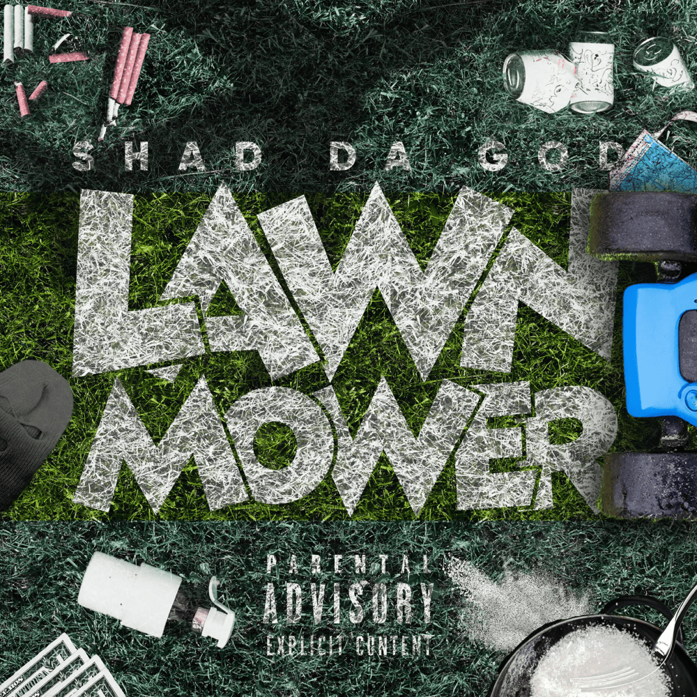 Album cover art for "Lawn Mower" by Shad da God
