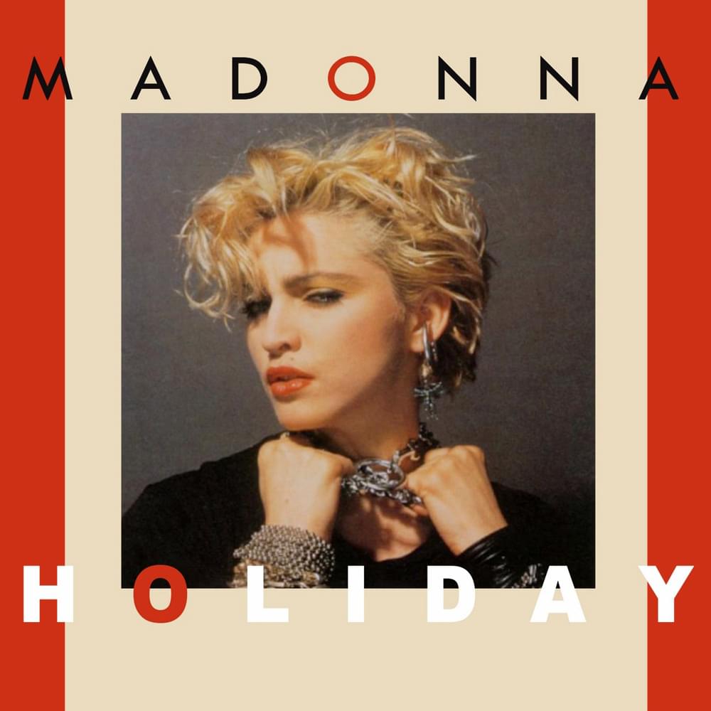 Album cover art for "Holiday" by Madonna