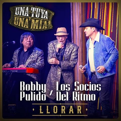Album cover art for "Llorar (En Vivo)" by Bobby Pulido