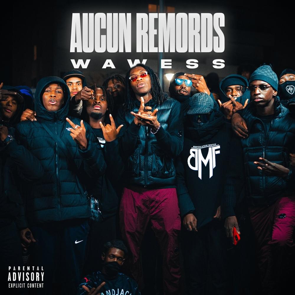 Album cover art for "Aucun remords" by Wawess