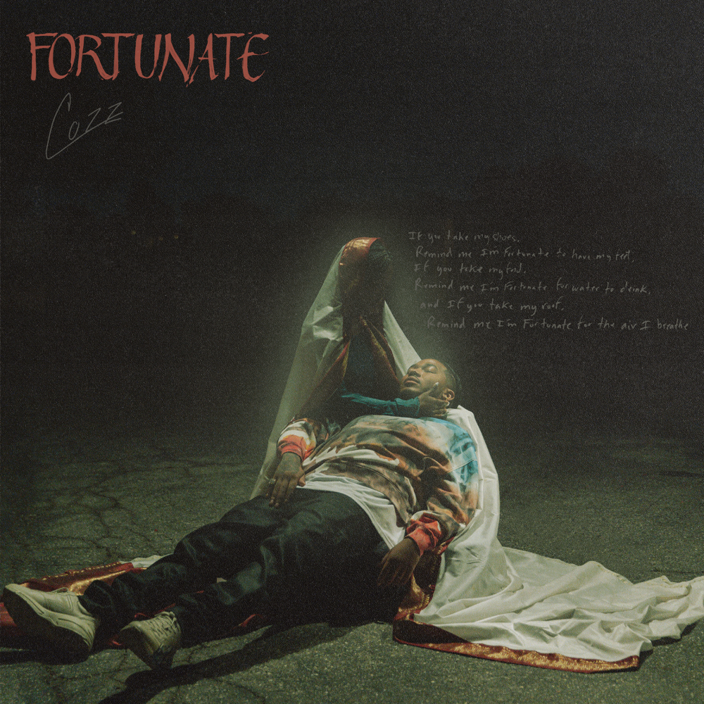 Album cover art for "Fortunate" by Cozz