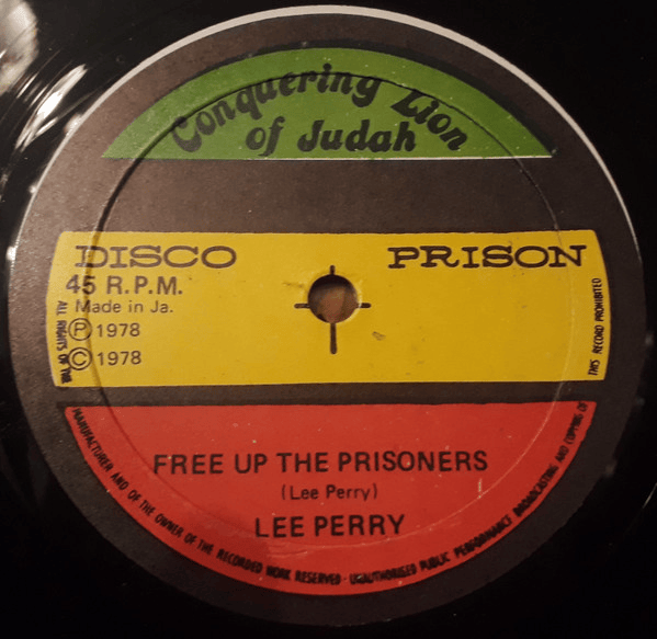 Album cover art for "Free Up The Prisoners" by Lee “Scratch” Perry