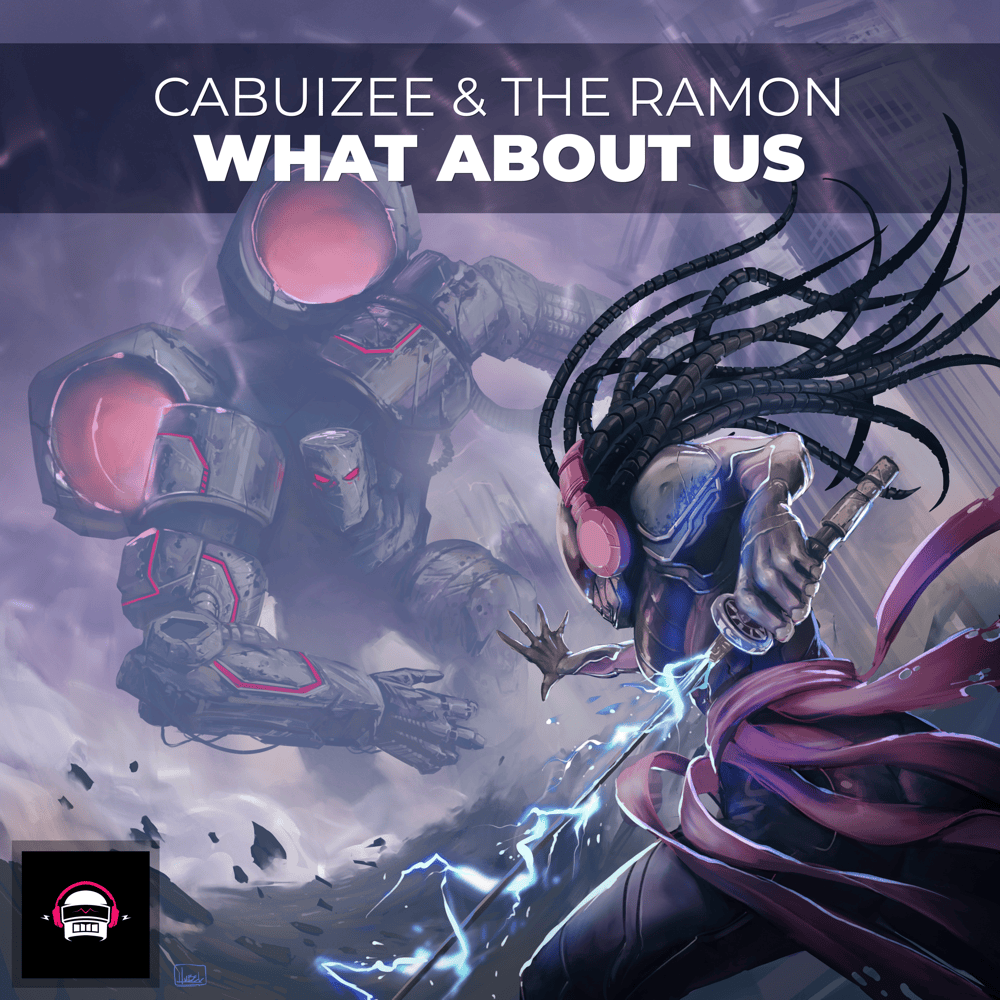 Album cover art for "What About Us" by Cabuizee