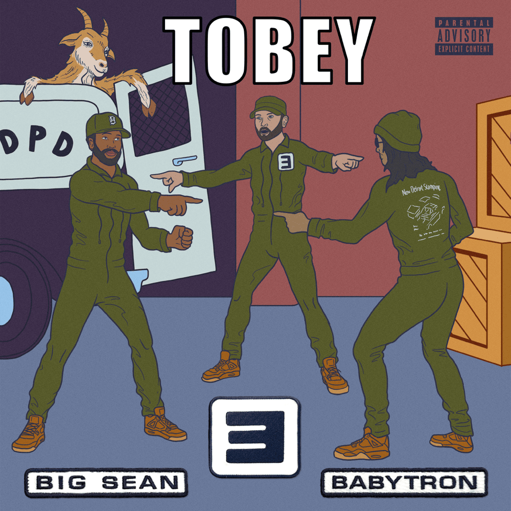 Album cover art for "Tobey" by 2K Sports