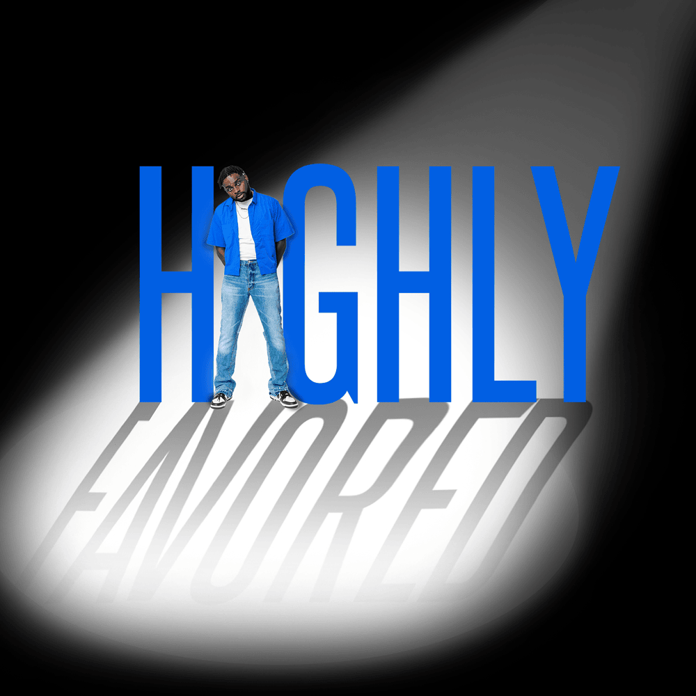 Album cover art for "Highly Favored" by Mike Teezy