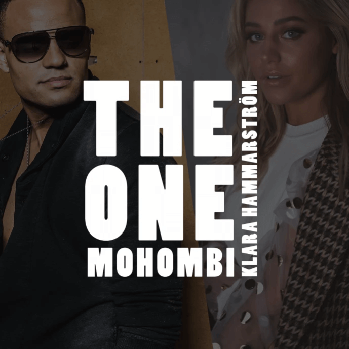 Album cover art for "The One" by Mohombi & Klara Hammarström