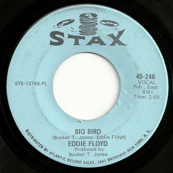 Album cover art for "Big Bird" by Eddie Floyd
