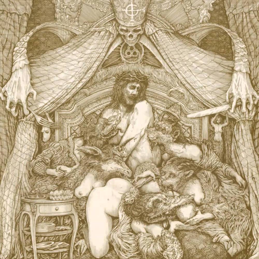 Album cover art for "Body and Blood" by Ghost