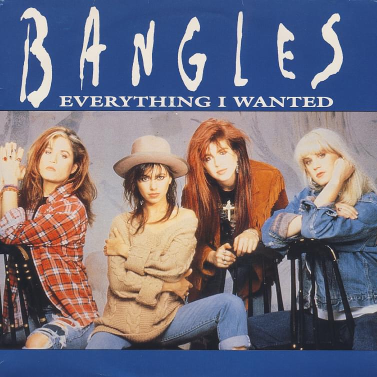 Album cover art for "Everything I Wanted" by The Bangles