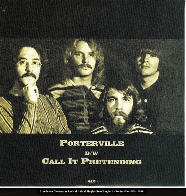 Album cover art for "Porterville" by Creedence Clearwater Revival