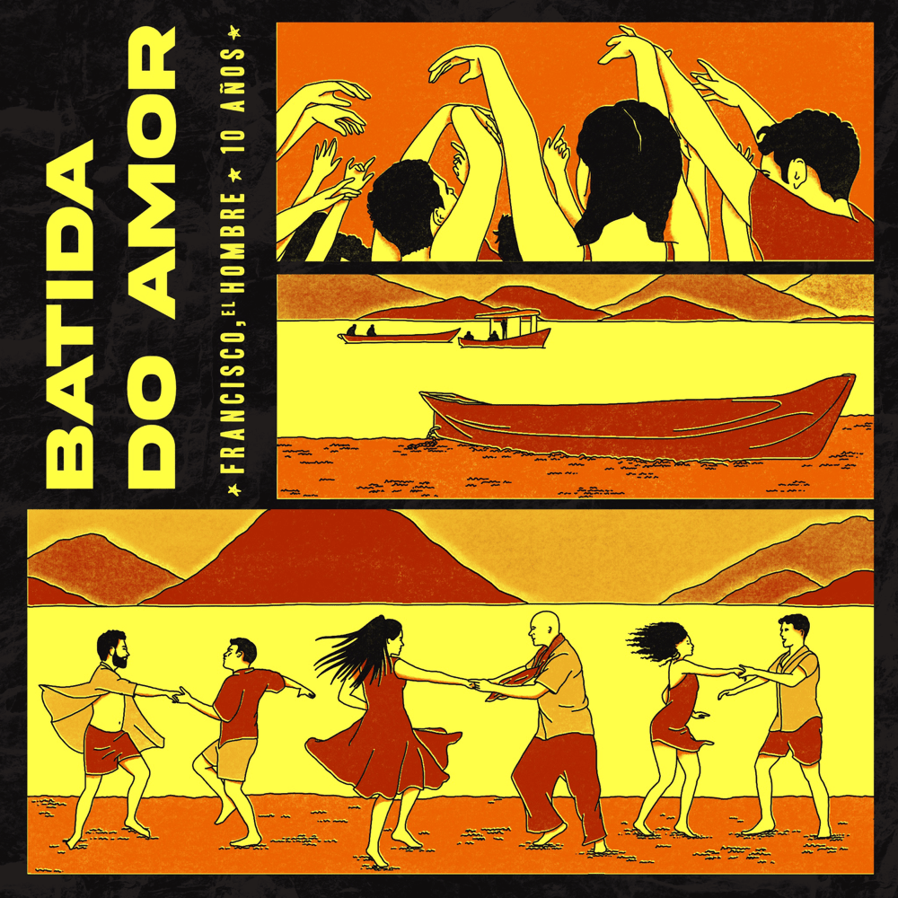 Album cover art for "Batida do Amor - 10 AÑOS" by Francisco, el Hombre