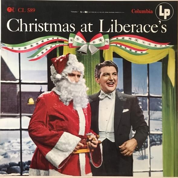 Album cover art for "Ave Maria" by Liberace