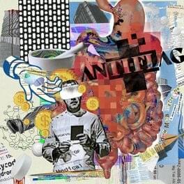 Album cover art for "MODERN META MEDICINE" by Anti-Flag & Jesse Leach