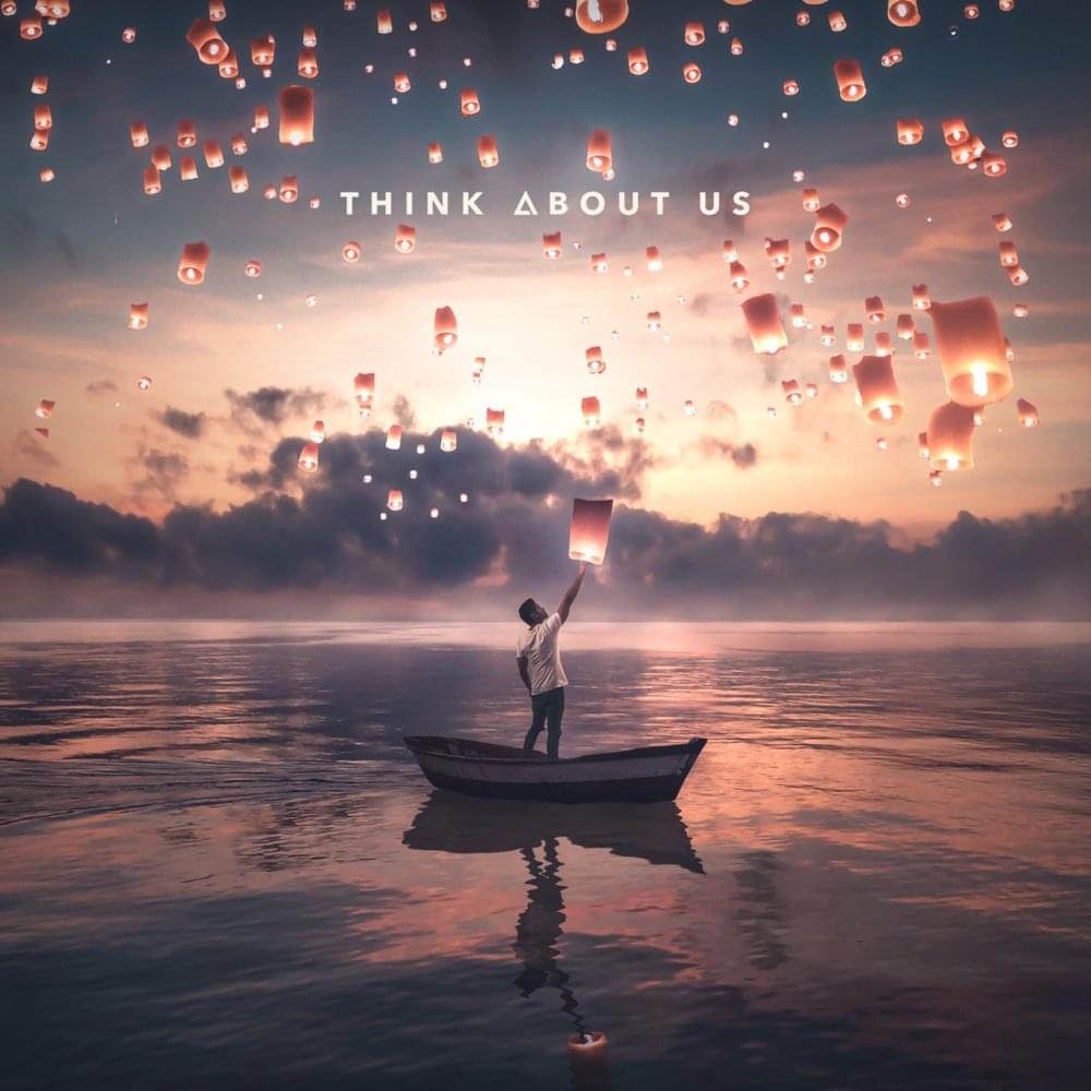 Album cover art for "Think About Us" by Jake Miller