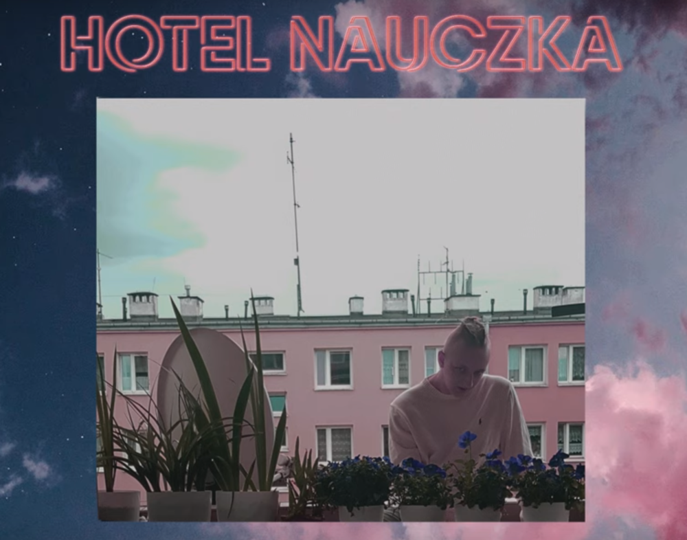Album cover art for "Hotel nauczka" by Kukon