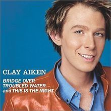 Album cover art for "Bridge Over Troubled Water" by Clay Aiken