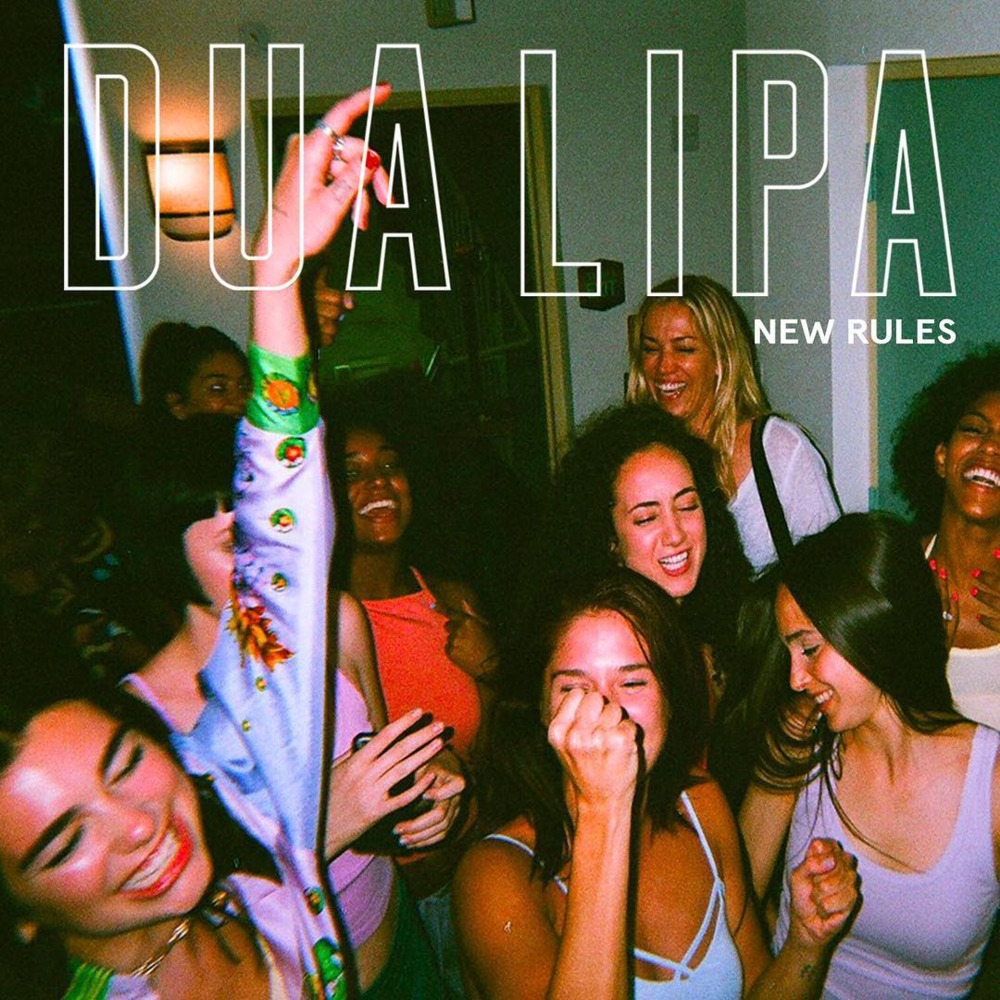 Album cover art for "Dua Lipa - New Rules (Tradução em Português)" by Genius Brasil Traduções