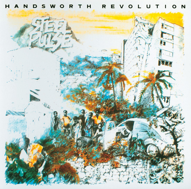 Album cover art for "Sound Check" by Steel Pulse