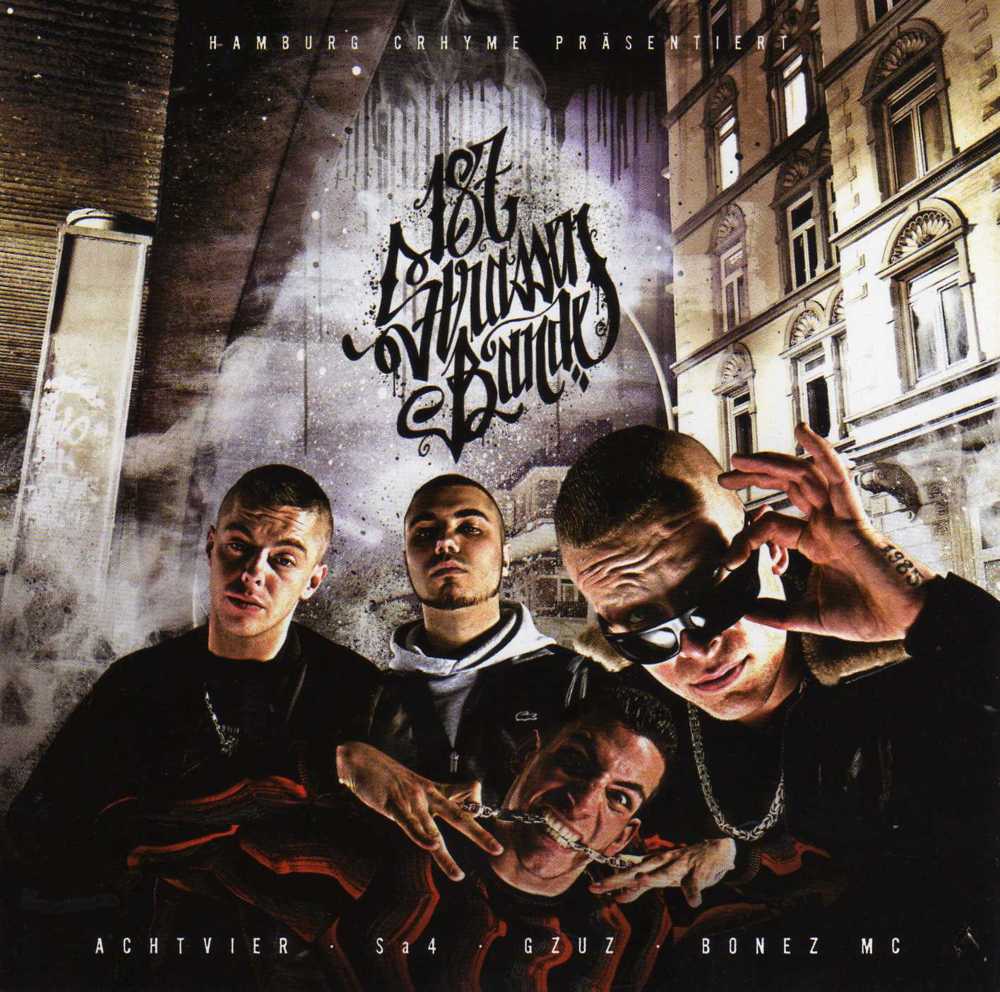 Album cover art for "Jackpot" by 187 Strassenbande & Sa4