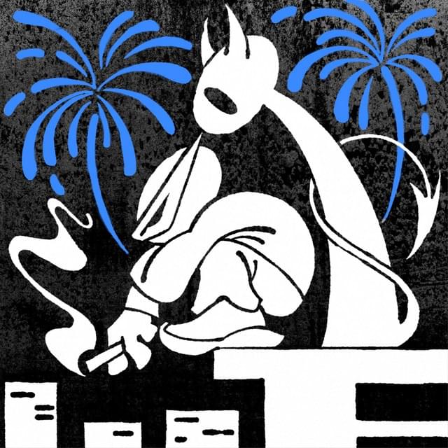 Album cover art for "Sztuczne Ognie" by Beteo