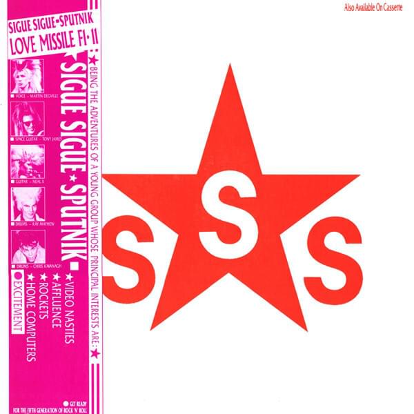 Album cover art for "Love Missile F1-11 - Ultraviolence Mix" by Sigue Sigue Sputnik