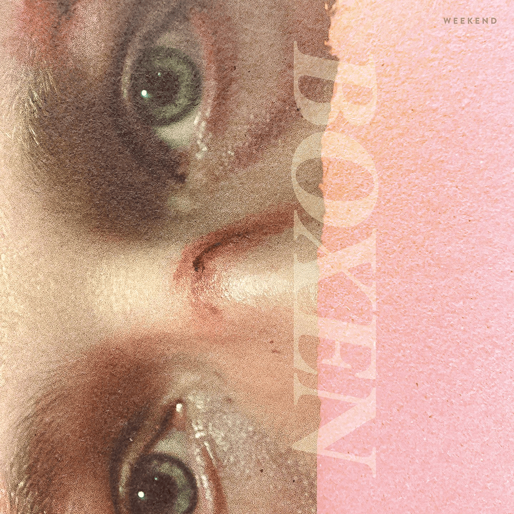 Album cover art for "BOXEN" by Weekend