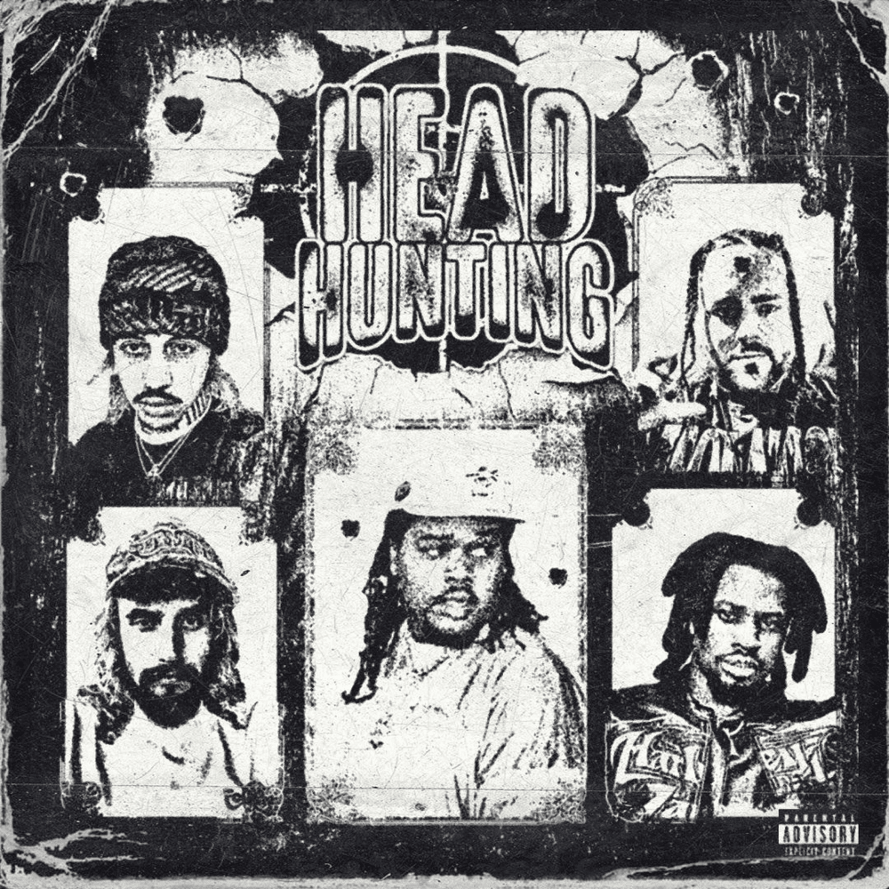 Album cover art for "Head Hunting" by Key Nyata & Shakewell & KXLLSWXTCH