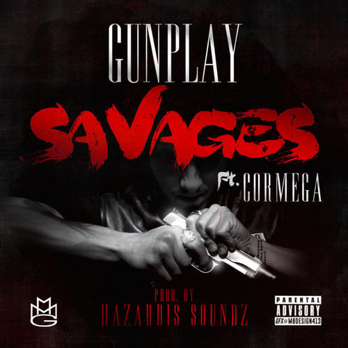 Album cover art for "Savages" by Gunplay & Cormega