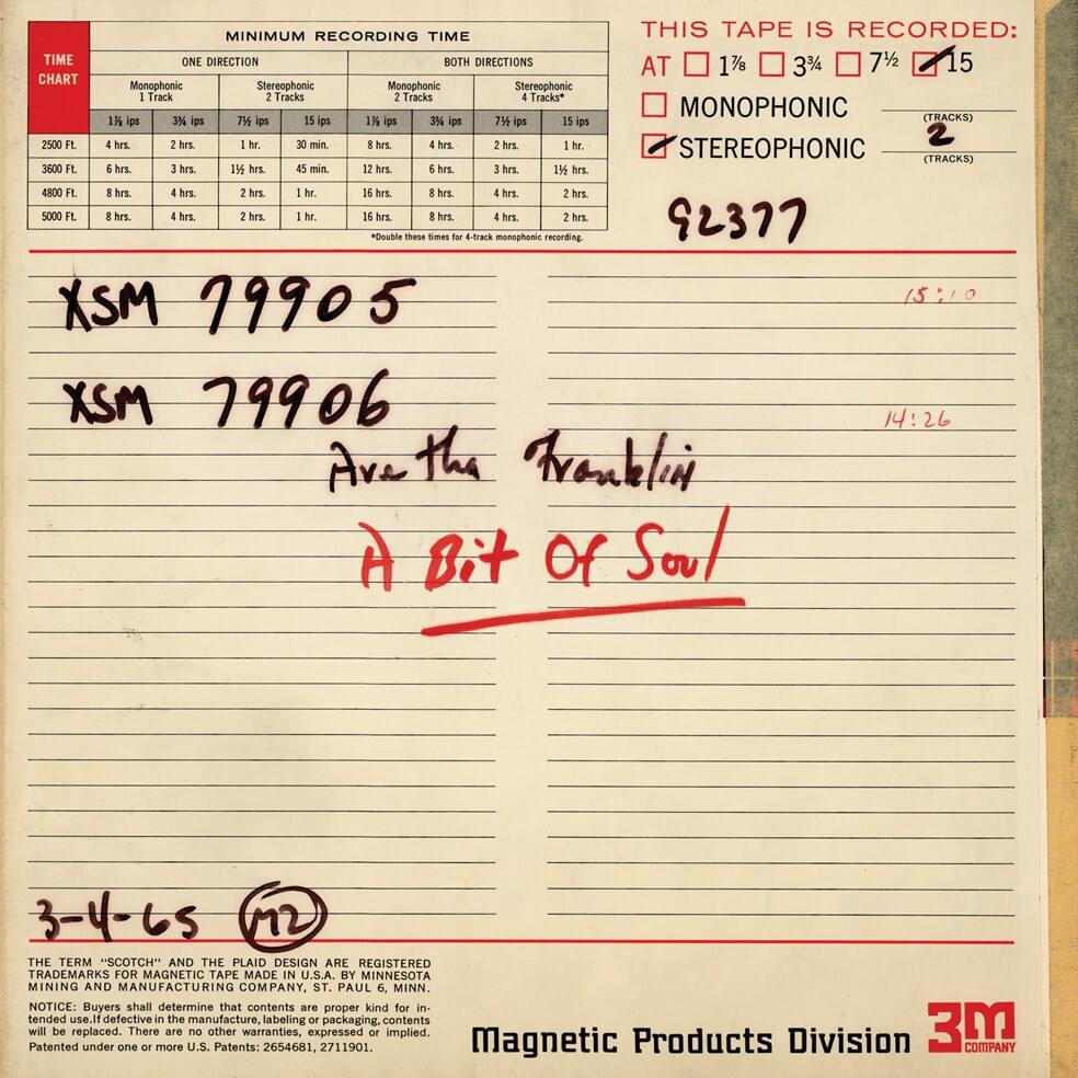 Cover image for A Bit of Soul (1996 Compilation)