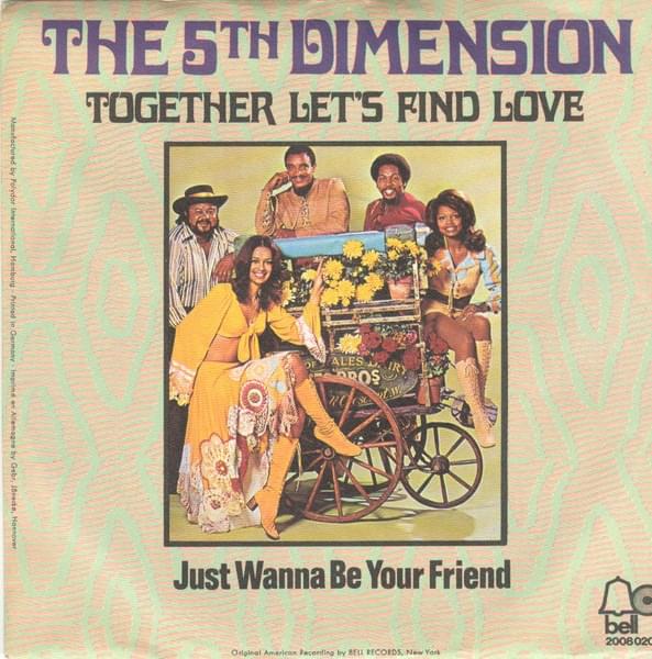 Album cover art for "Together Let’s Find Love" by The 5th Dimension