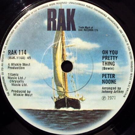 Oh You Pretty Things by Peter Noone