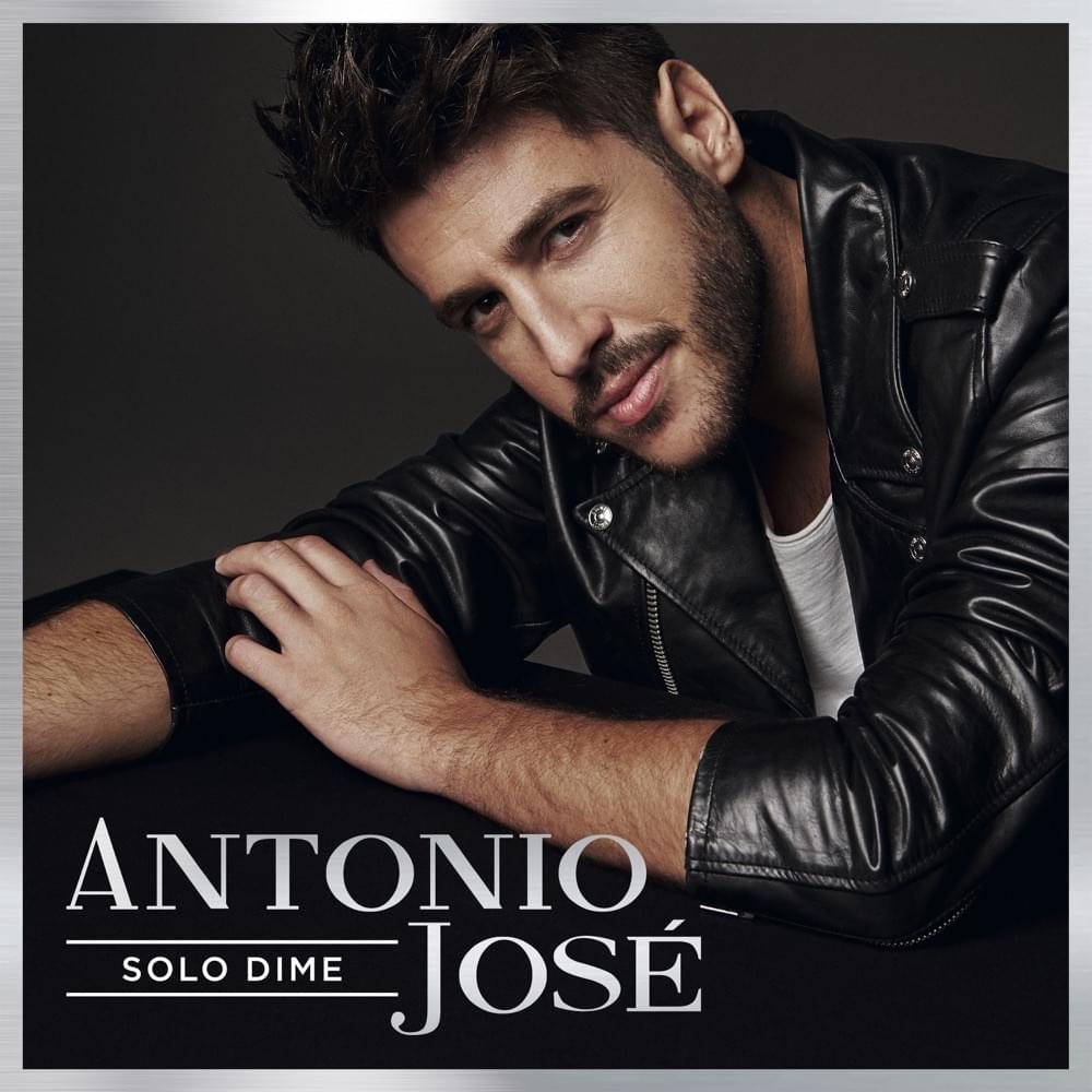 Album cover art for "Solo Dime" by Antonio José