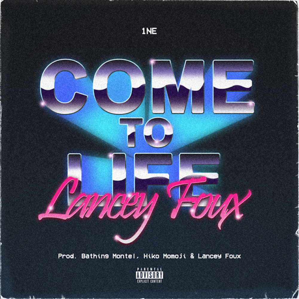 Album cover art for "Come to Life" by Lancey Foux