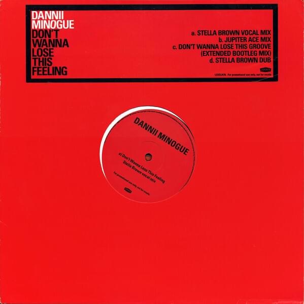 Album cover art for "Don’t Wanna Lose This Groove" by Dannii Minogue