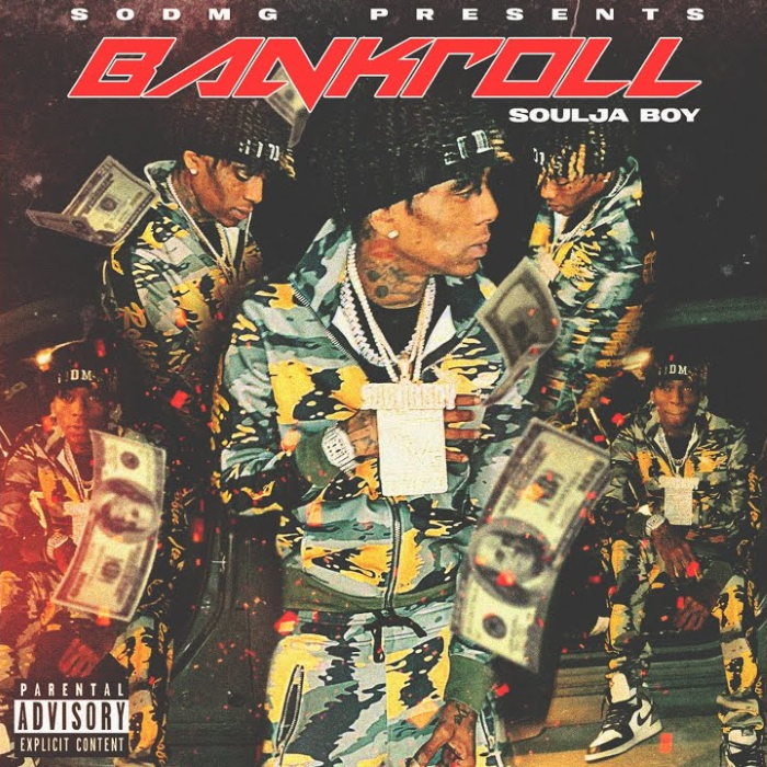 Album cover art for "Bankroll" by Soulja Boy
