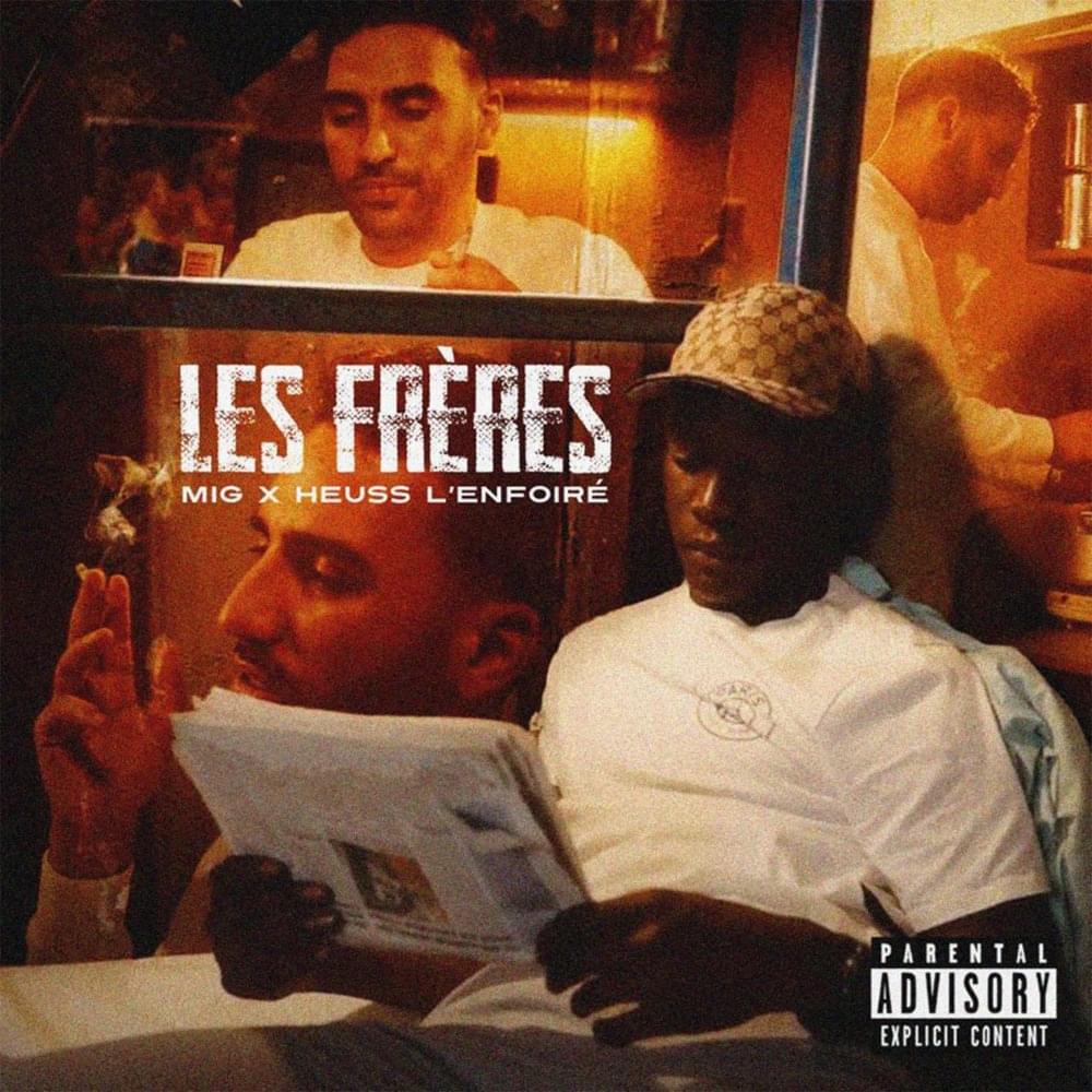 Album cover art for "Les frères" by Mig & Heuss L’enfoiré