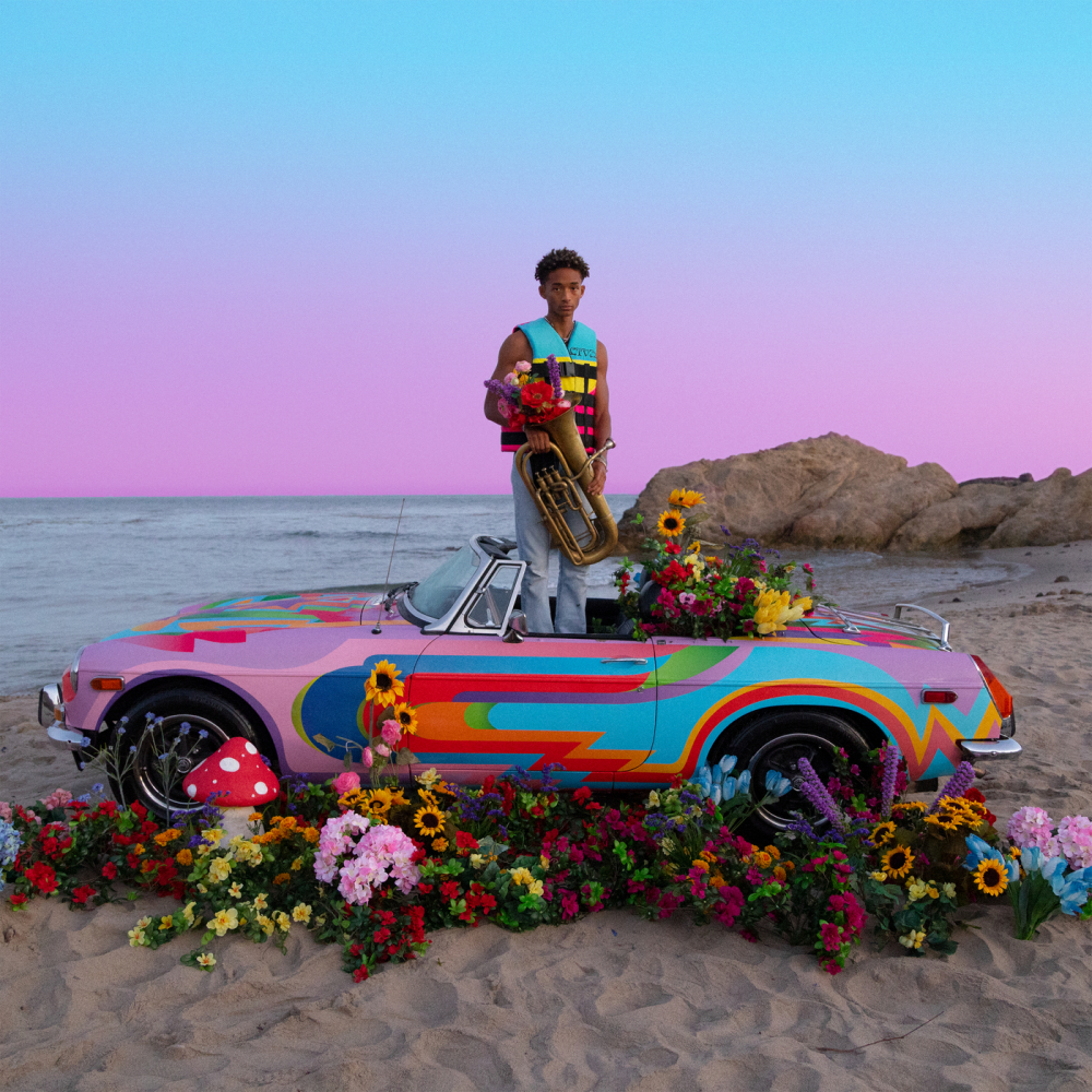 Album cover art for "Rainbow Bap" by Jaden