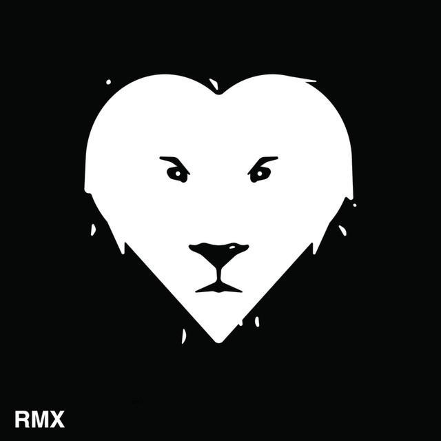 Album cover art for "Løvehjerter - RMX" by Don Martin & Hkeem & Ezzari & Jonas Benyoub