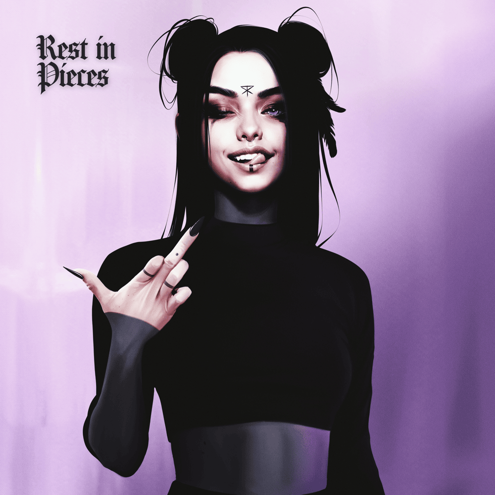 Album cover art for "Rest in Pieces" by The Rasmus