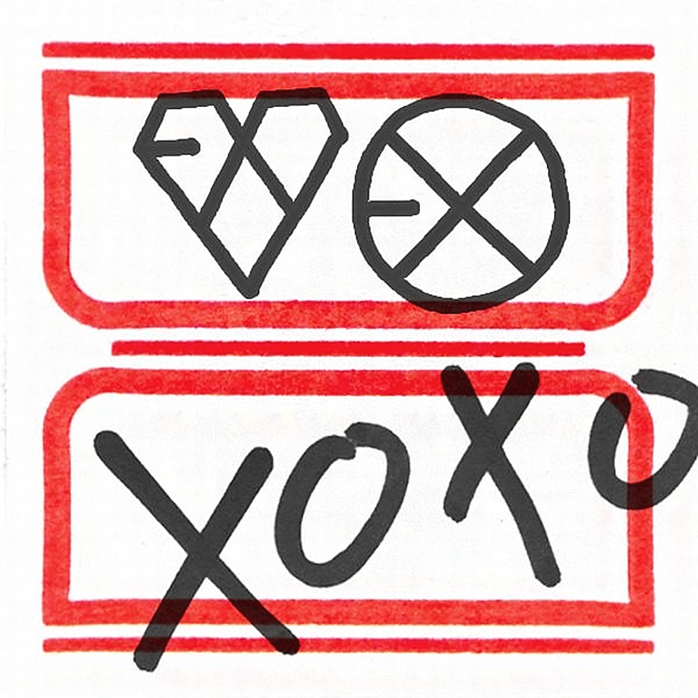 Album cover art for "늑대와 미녀 (Wolf)" by EXO