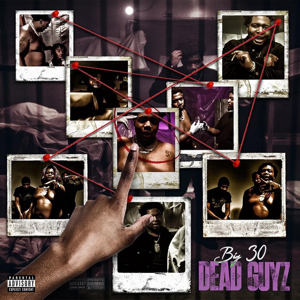 Album cover art for "Dead Guyz" by BIG30