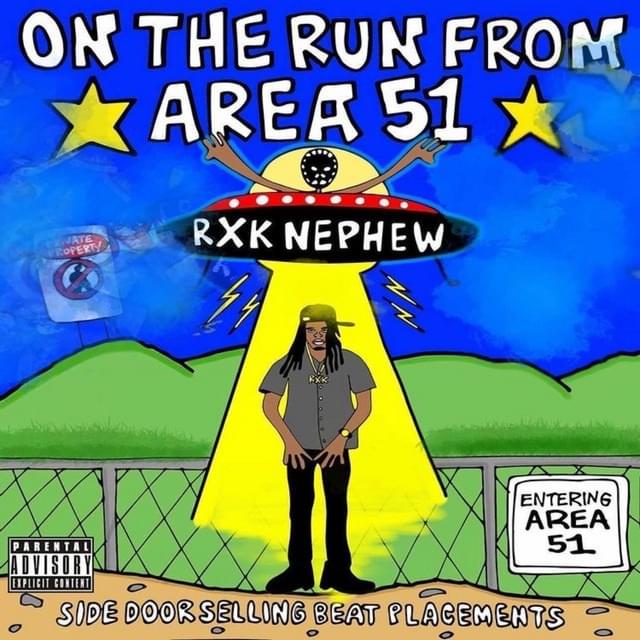 Album cover art for "Shock Site" by RXKNephew