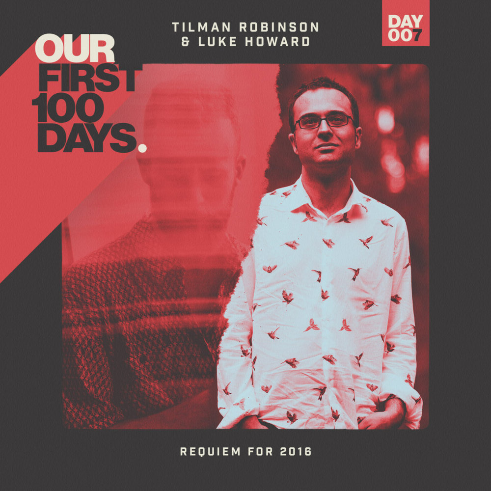 Album cover art for "Requiem for 2016" by Luke Howard & Tilman Robinson