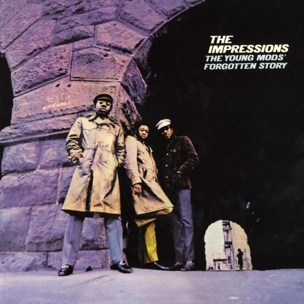 Album cover art for "Choice of Colors" by The Impressions