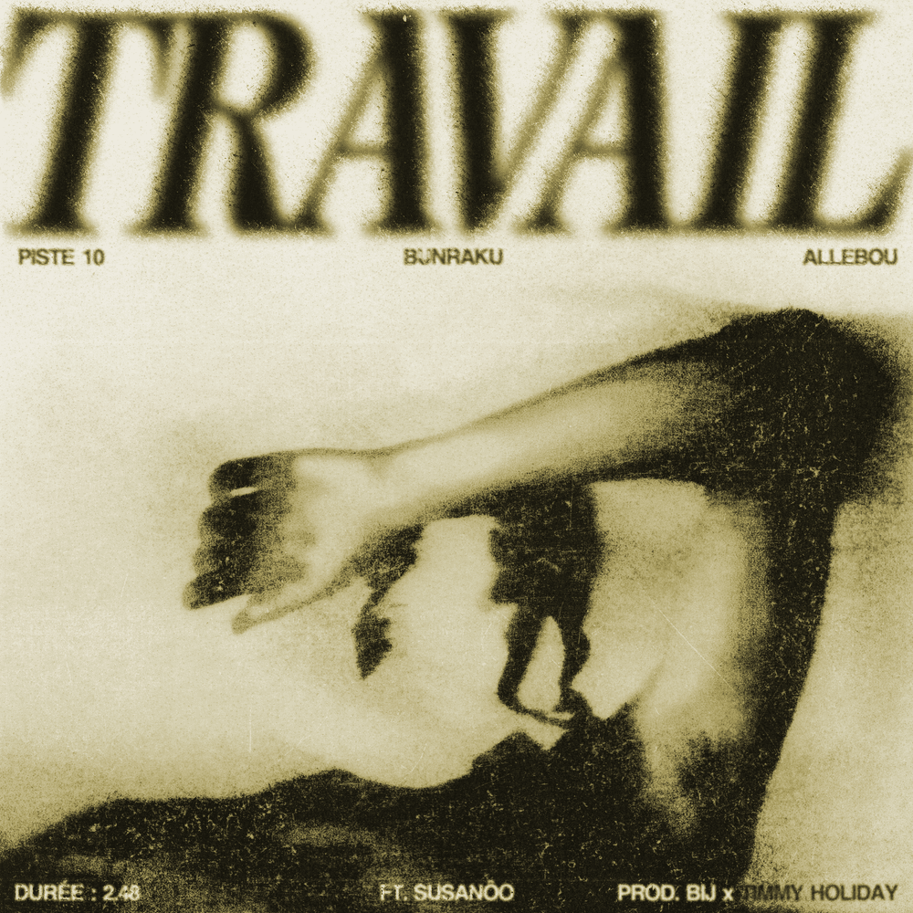 Album cover art for "Travail" by Allebou